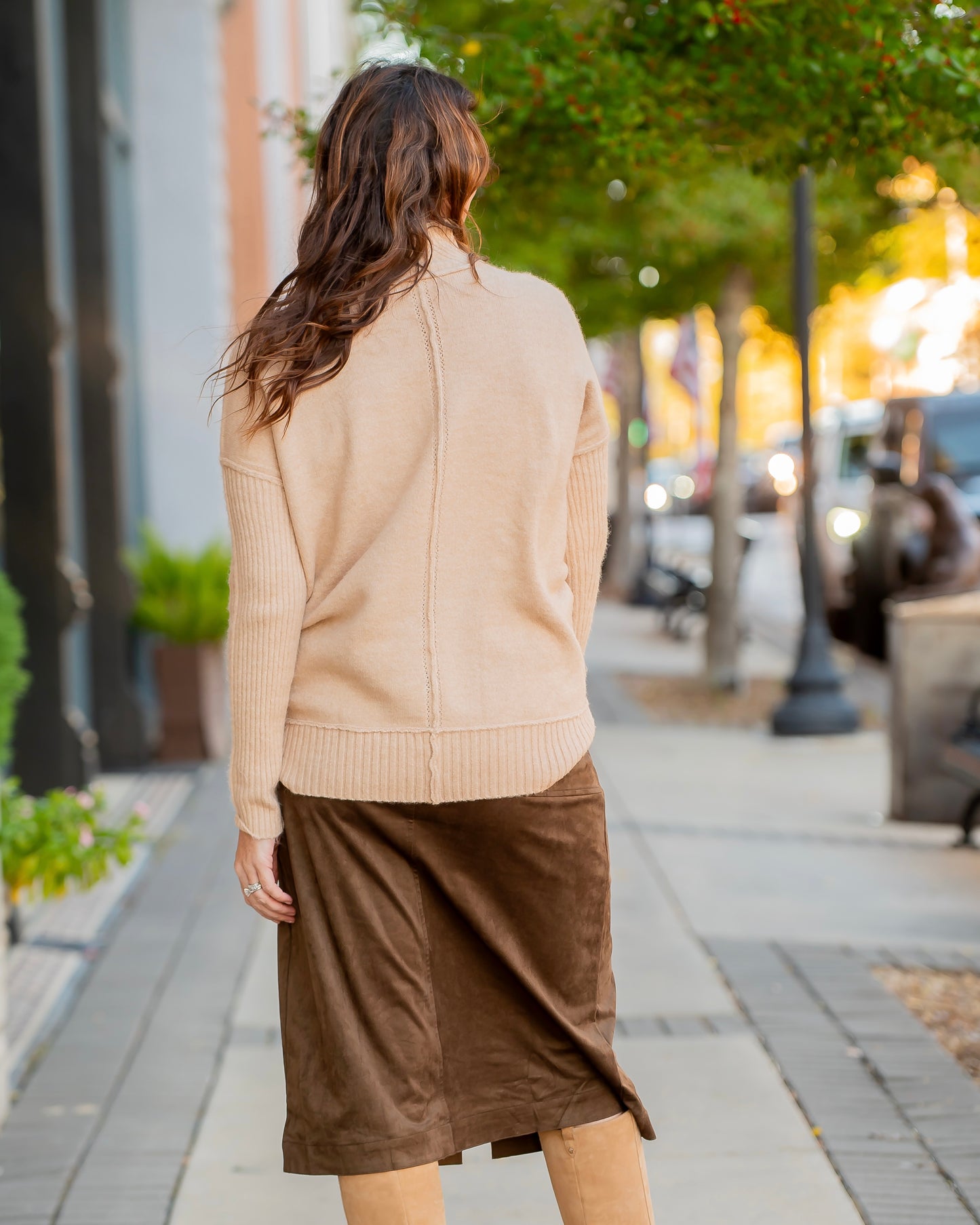 Vivienne Suede Feel Skirt