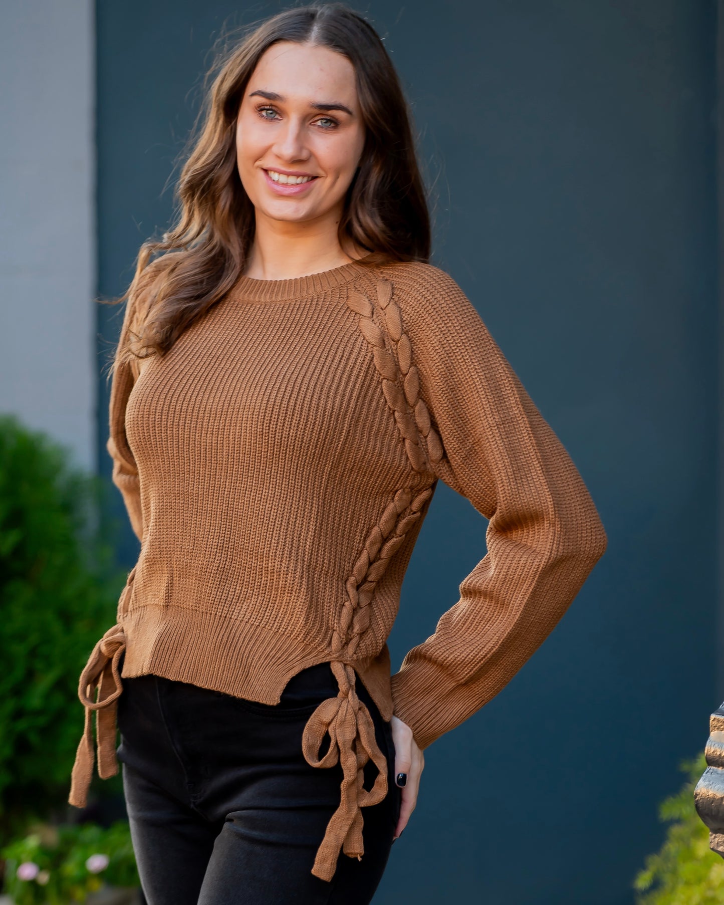 Eaton Braided Seam Sweater