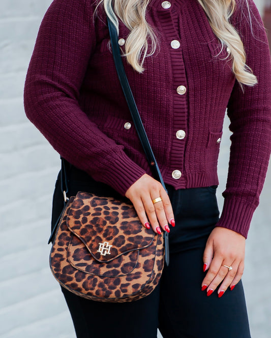 Sasha Crossbody Spotted Saddle