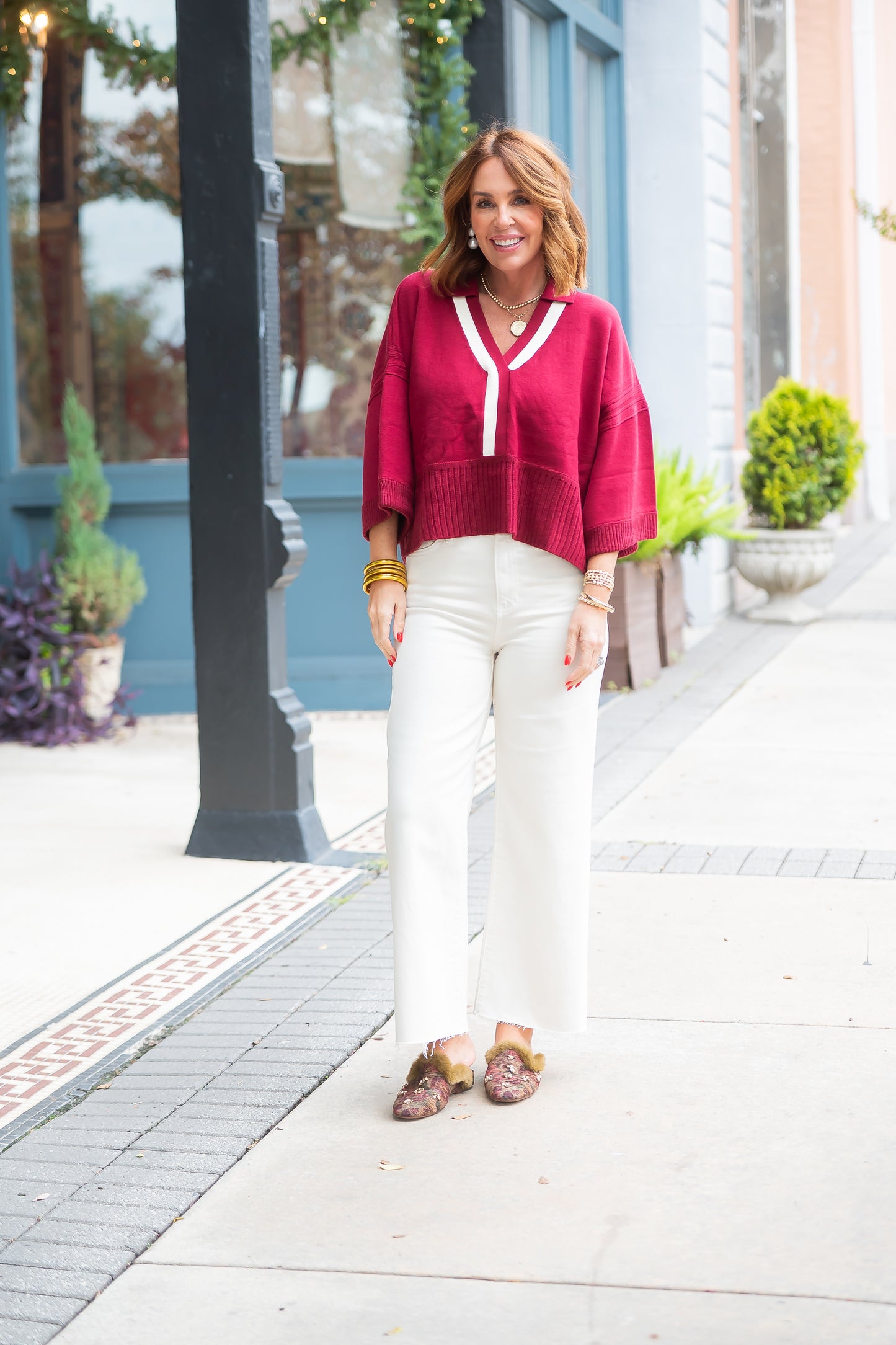 Berkley V-Neck Sweater