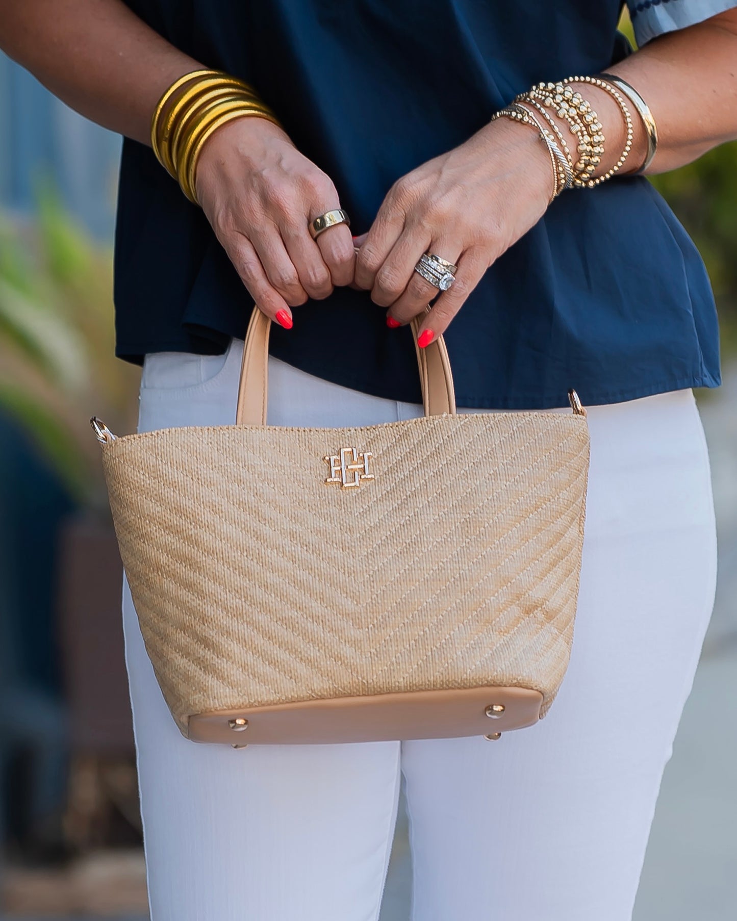 Maren Mini Tote Natural VQ