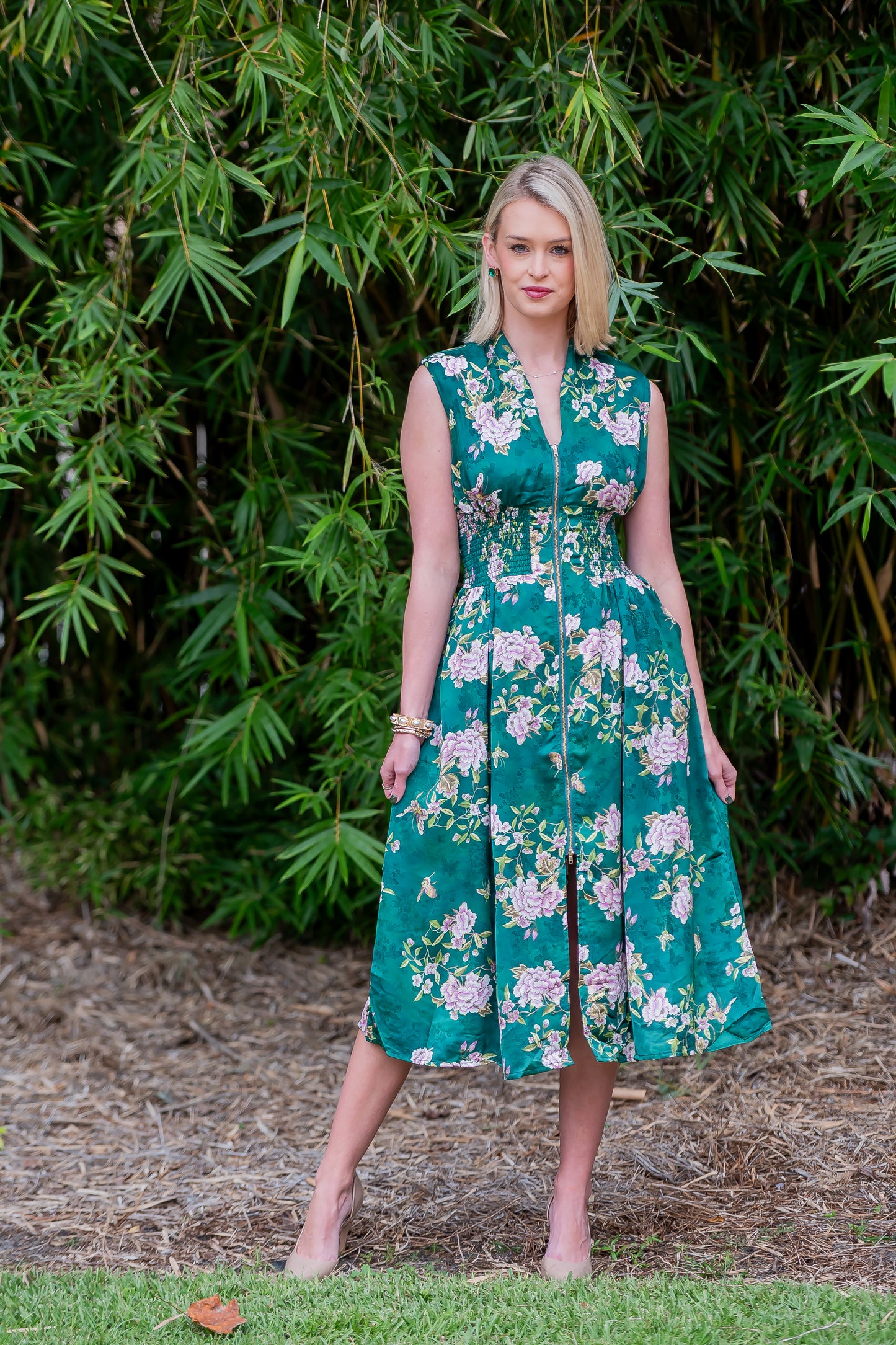 Marcella Floral Print Dress