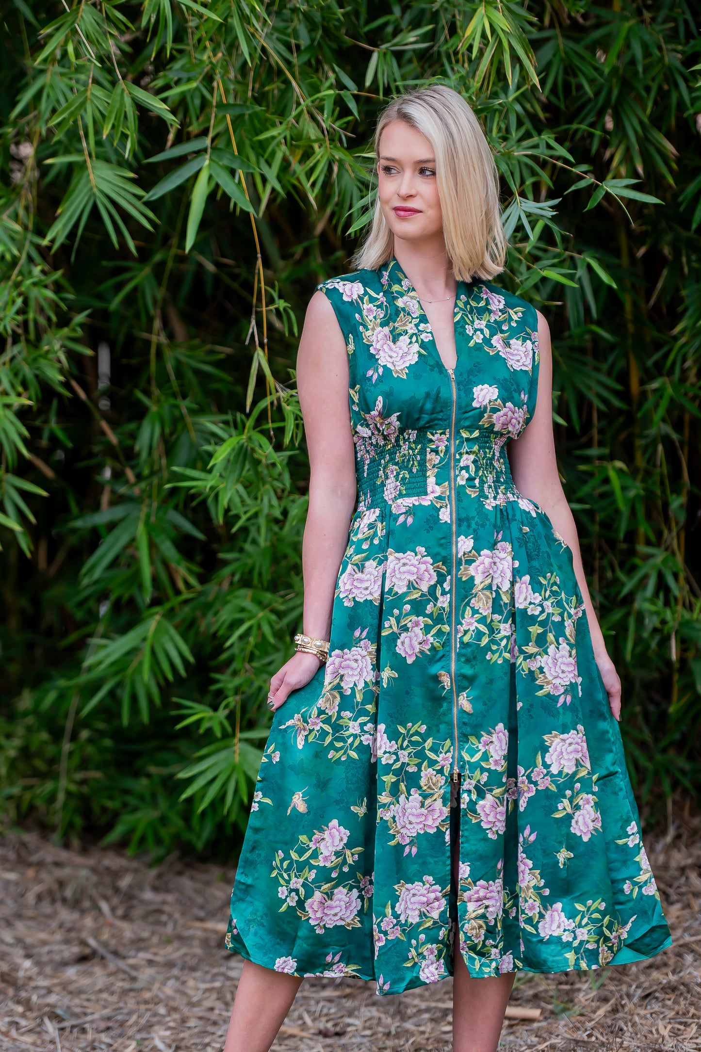 Marcella Floral Print Dress