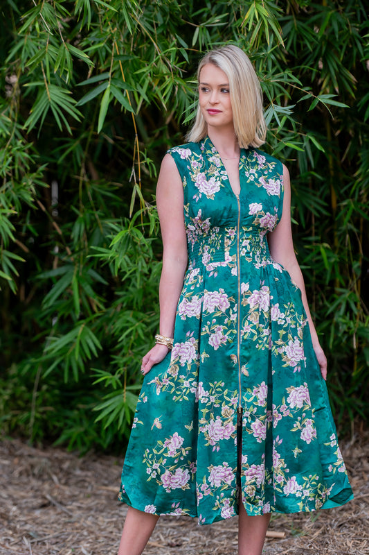 Marcella Floral Print Dress