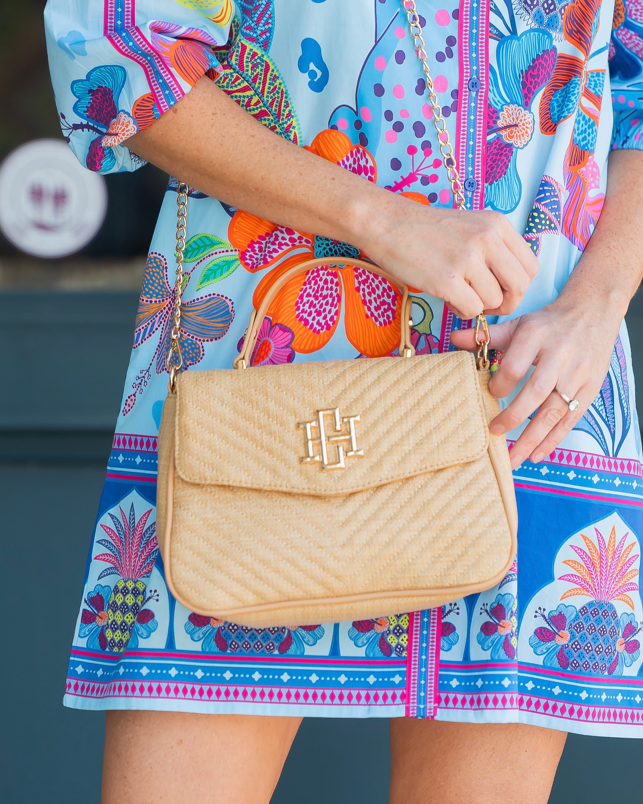 Sinclair Quilted Crossbody Natural VQ – Caroline Hill