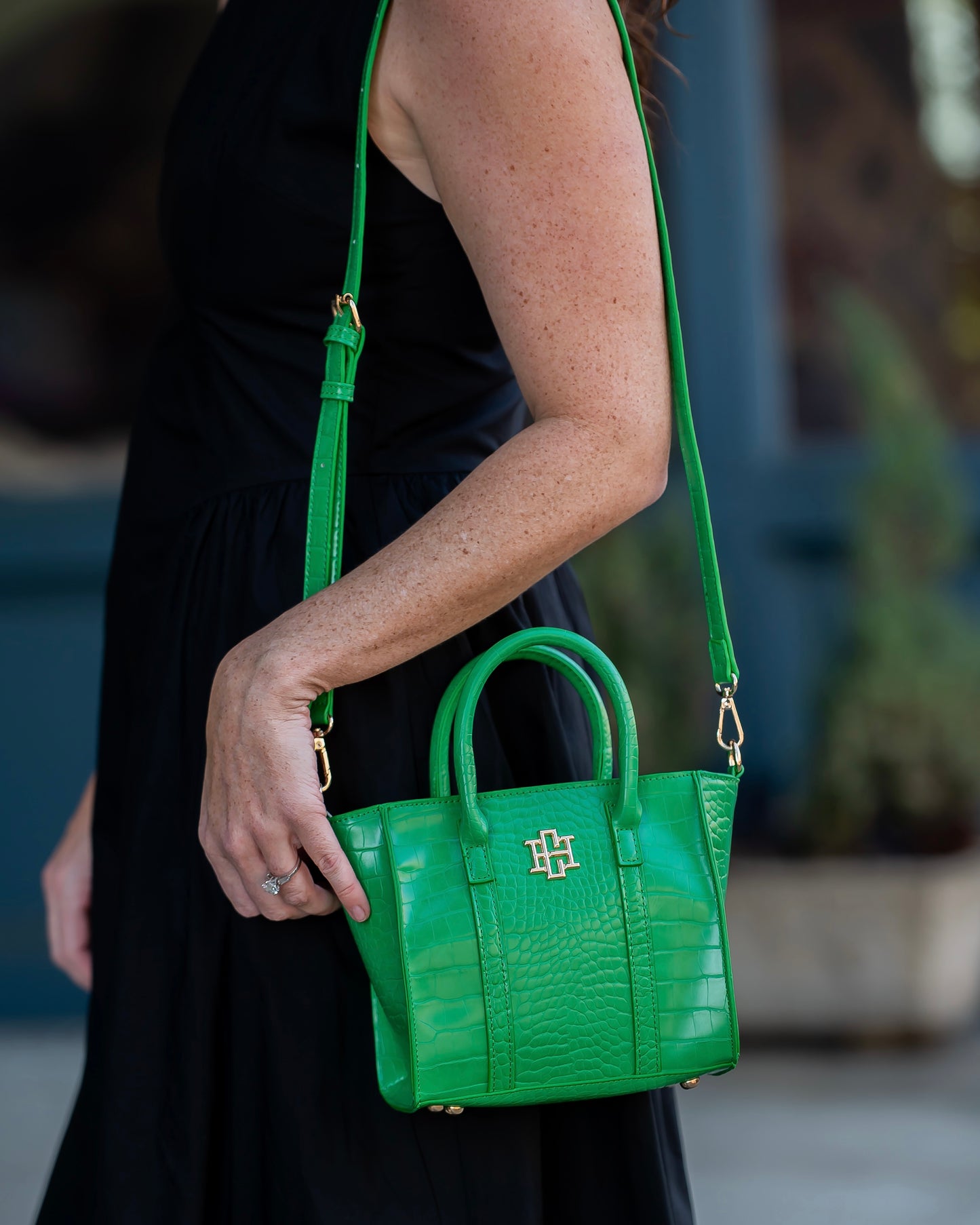 Merritt Mini Tote Kelly Green EC
