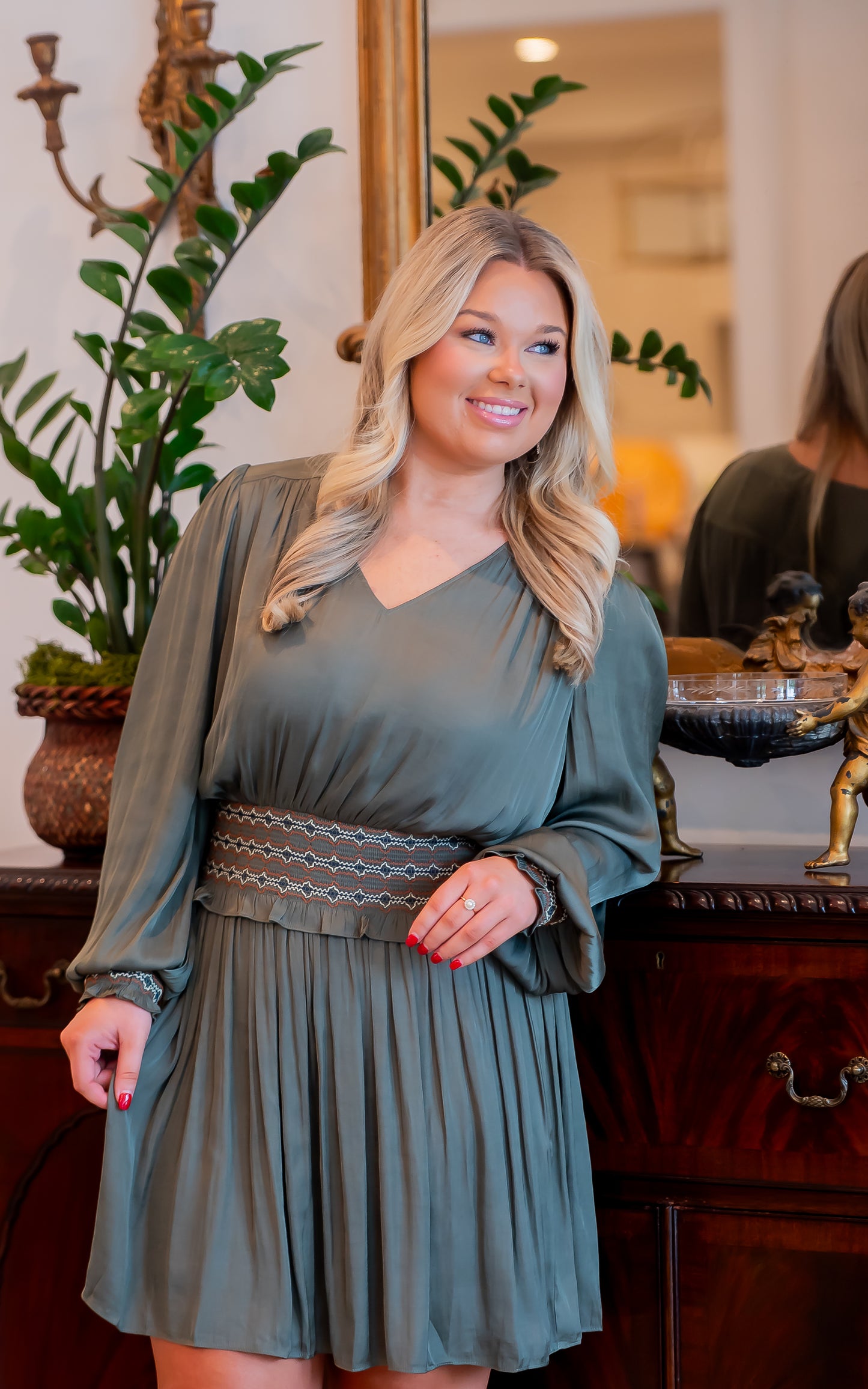 Leslie Smocked Dress