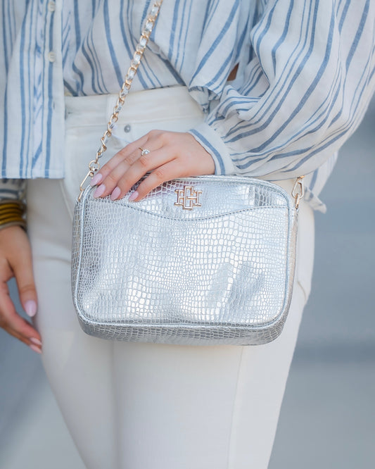 Fiona Crossbody Silver EC
