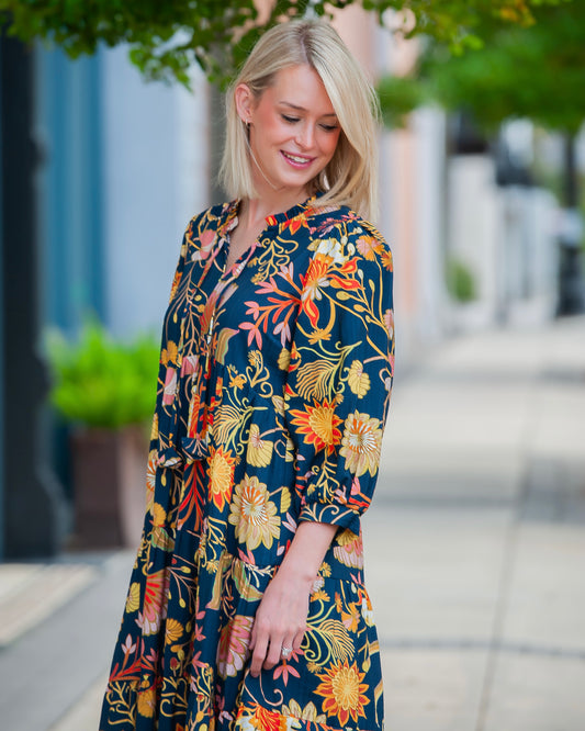 Janey Floral Dress
