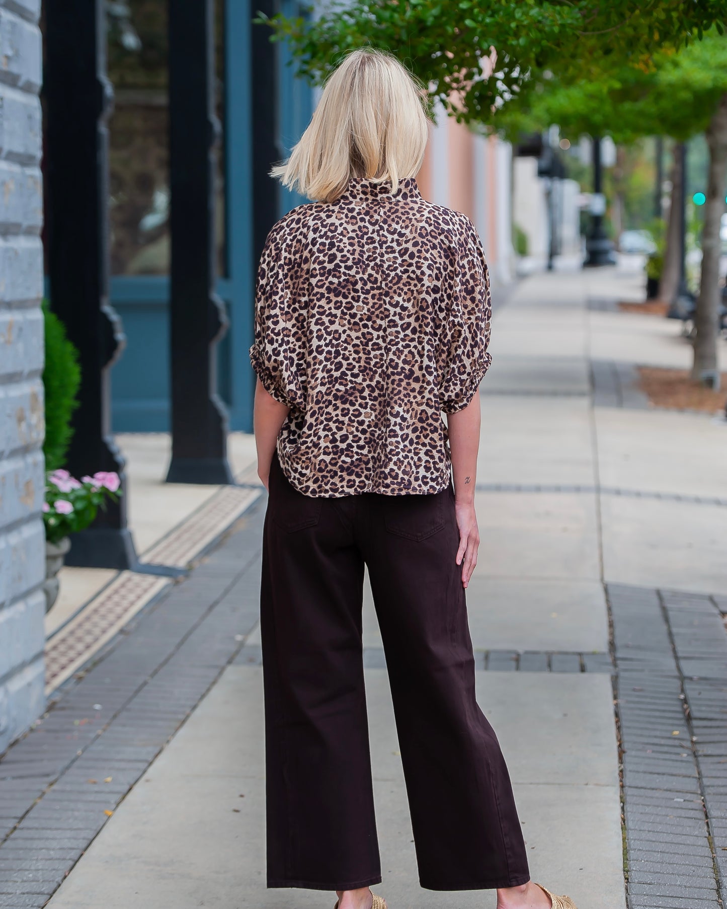 Lennon Leopard Top
