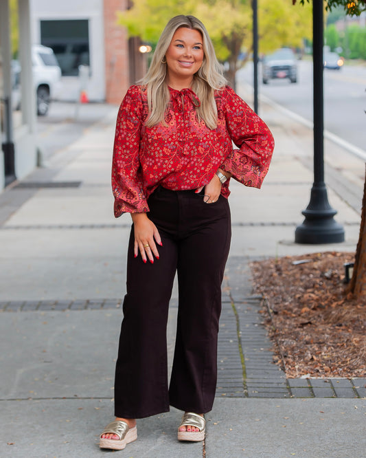 Brinkley Floral Top