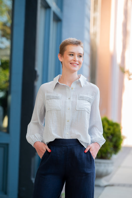 Kiev Pocketed Woven Shirt