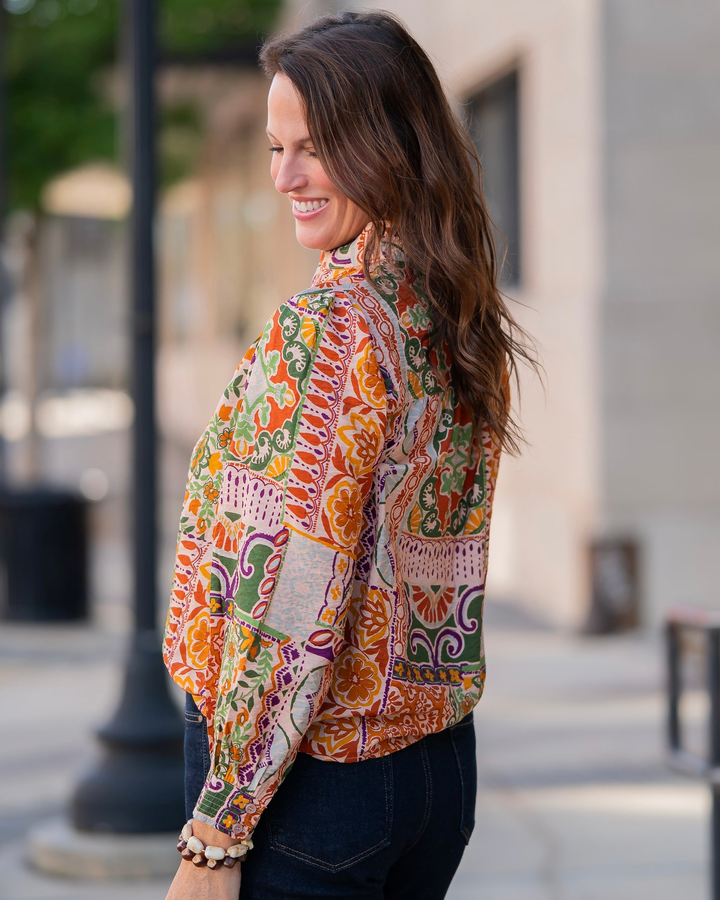Parkington Patchwork Top