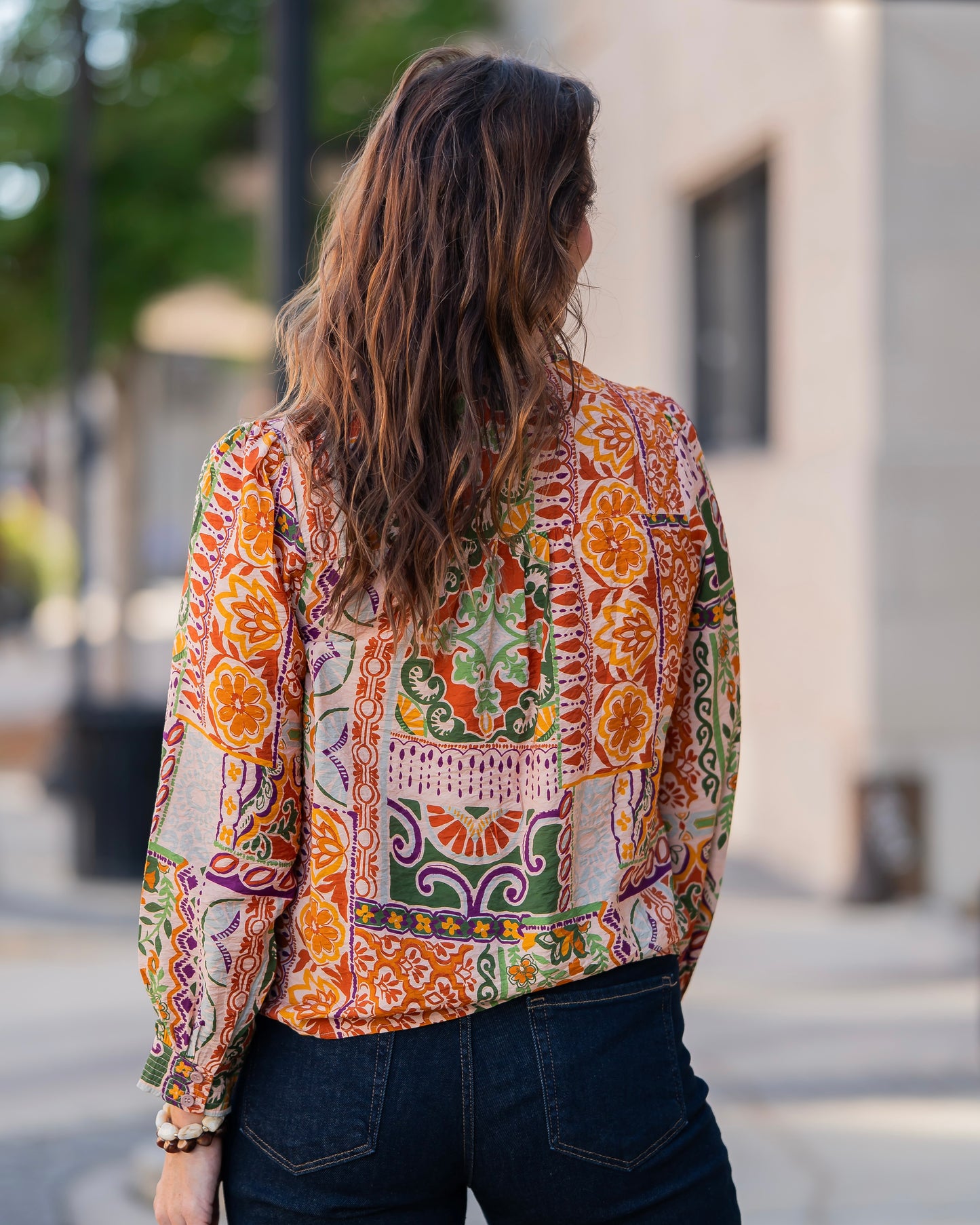 Parkington Patchwork Top