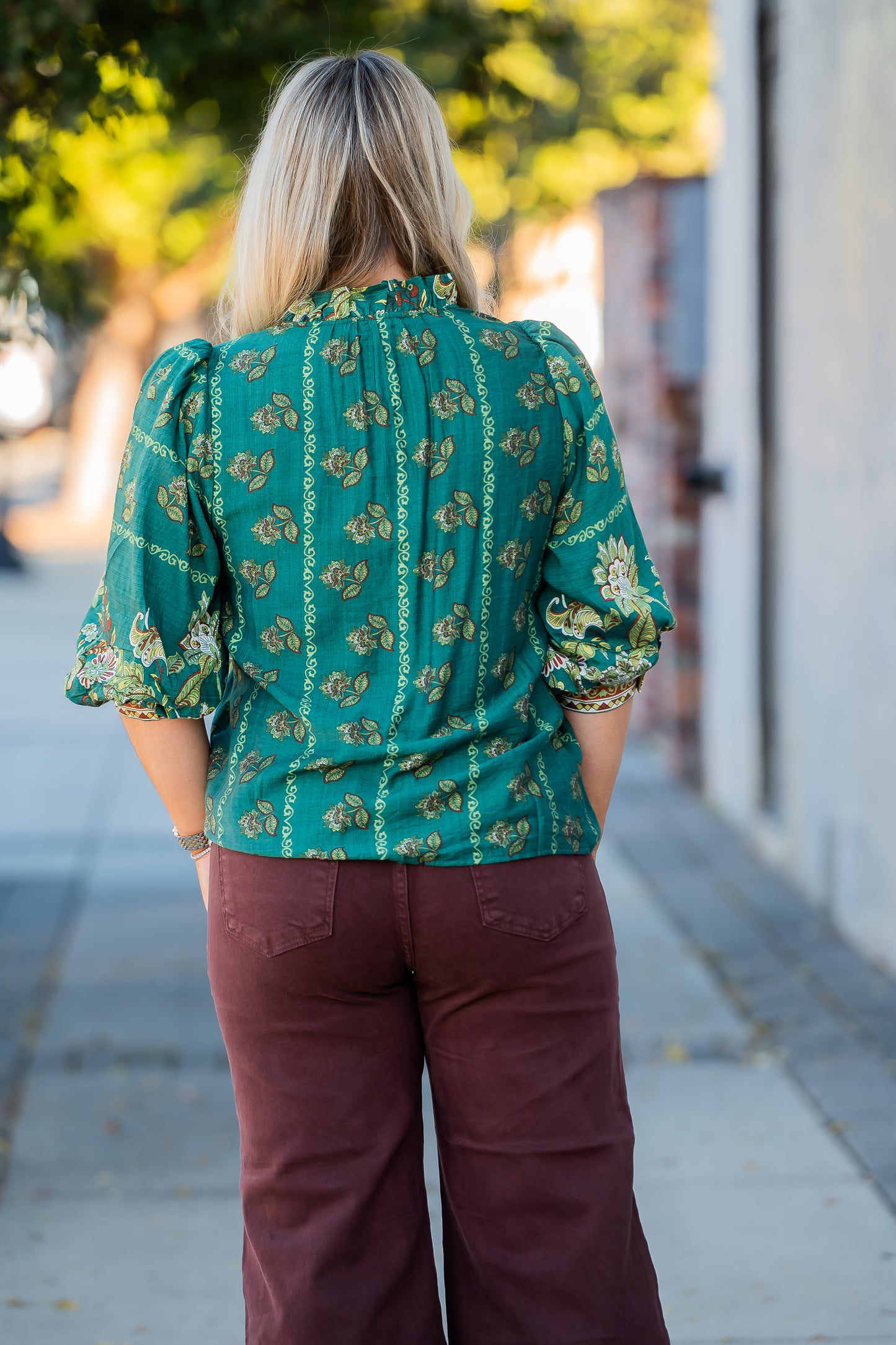 Rockport Floral Print Top