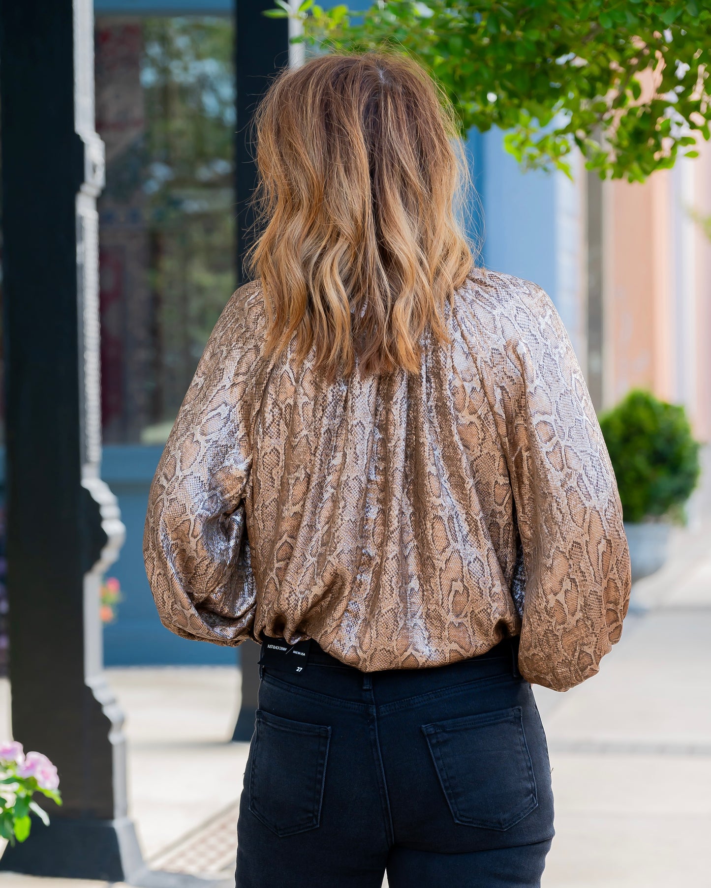 Aiden Animal Print Blouse