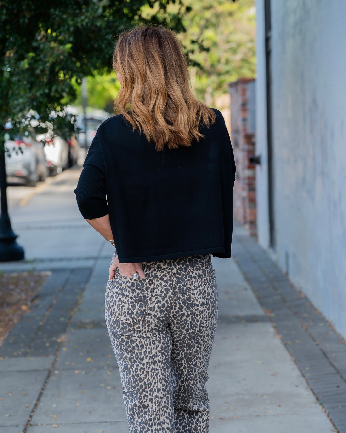 Ortho Mock Neck Sweater - Black