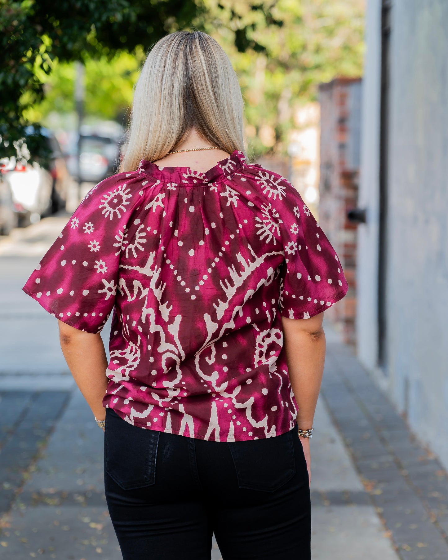 St. Teresa  Print Top