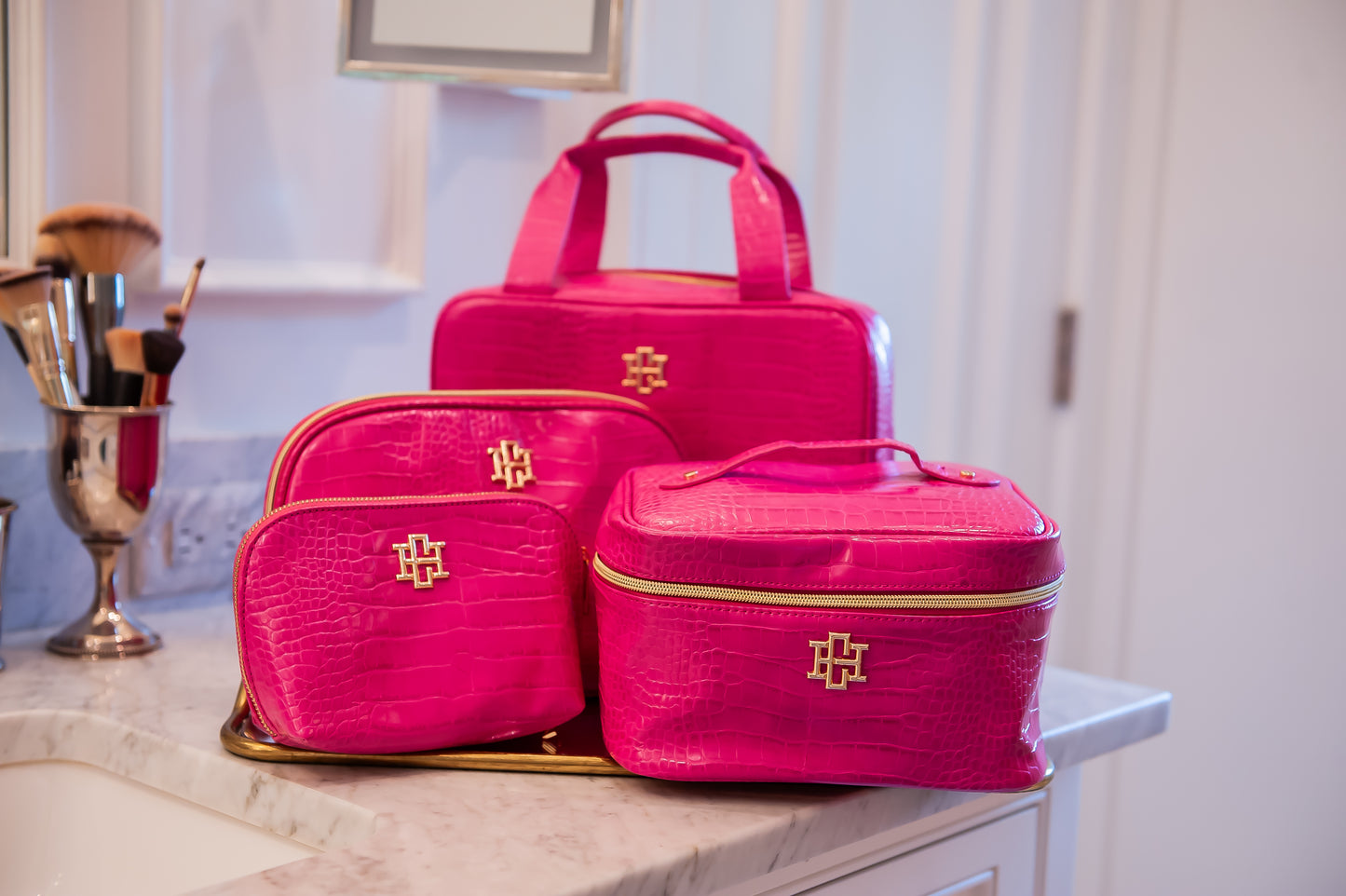 Ibiza Small Pouch Hot Pink EC