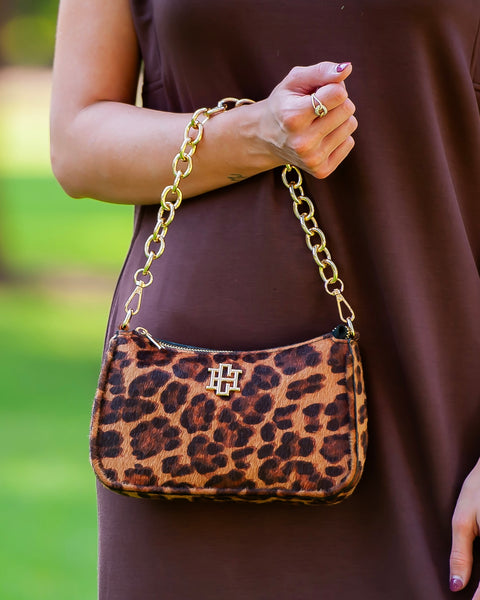 Joan Crossbody - Spotted Saddle – Caroline Hill