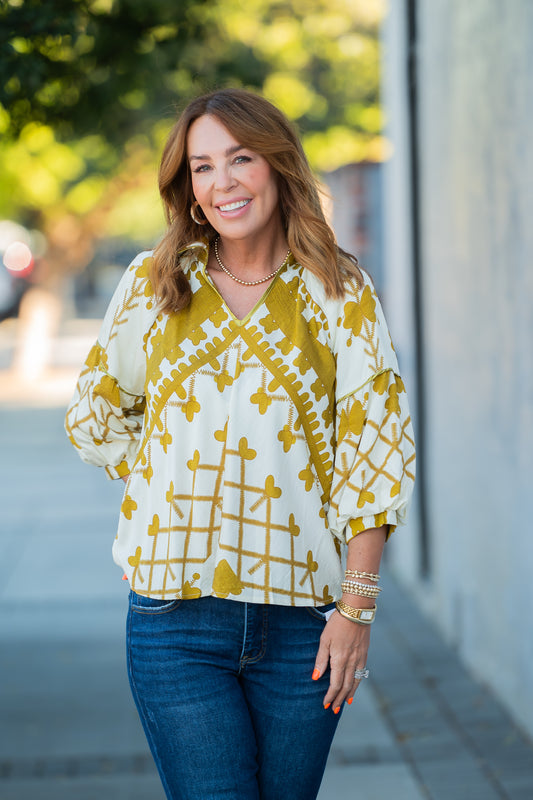 Cheyenne BoHo Top
