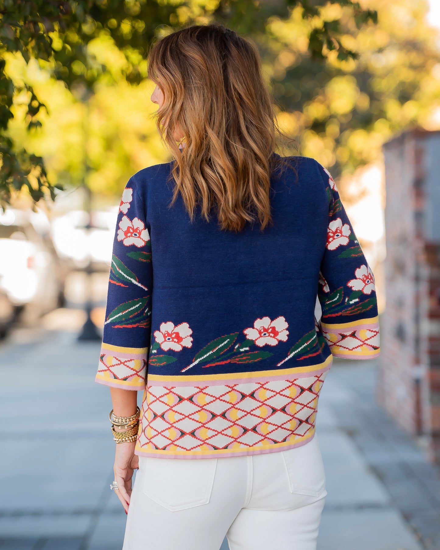 Jude Floral and Geo Sweater