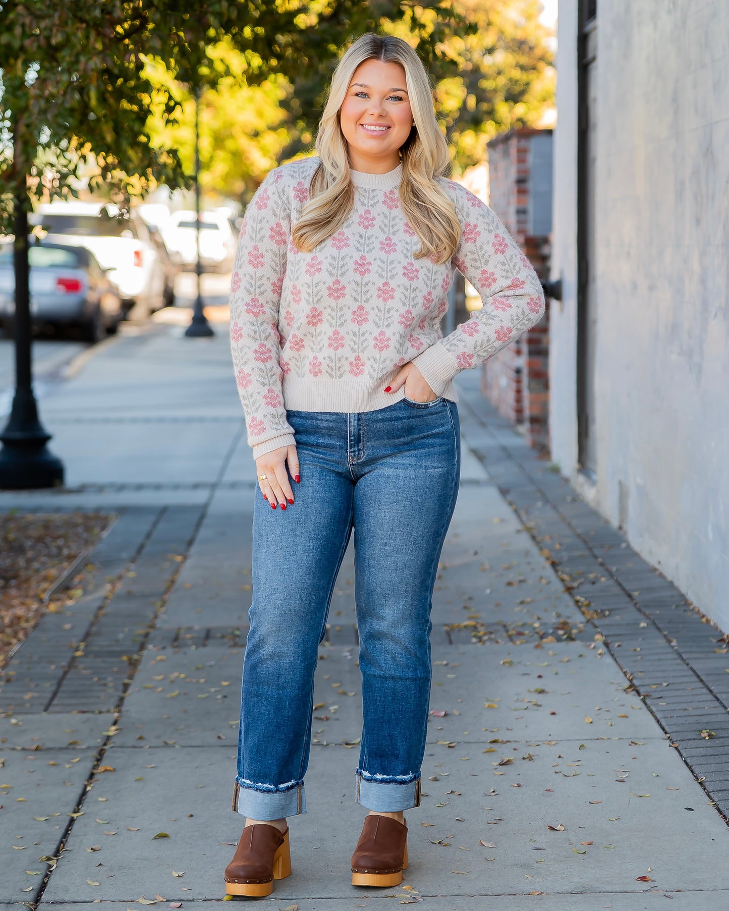 Windemere Floral Sweater