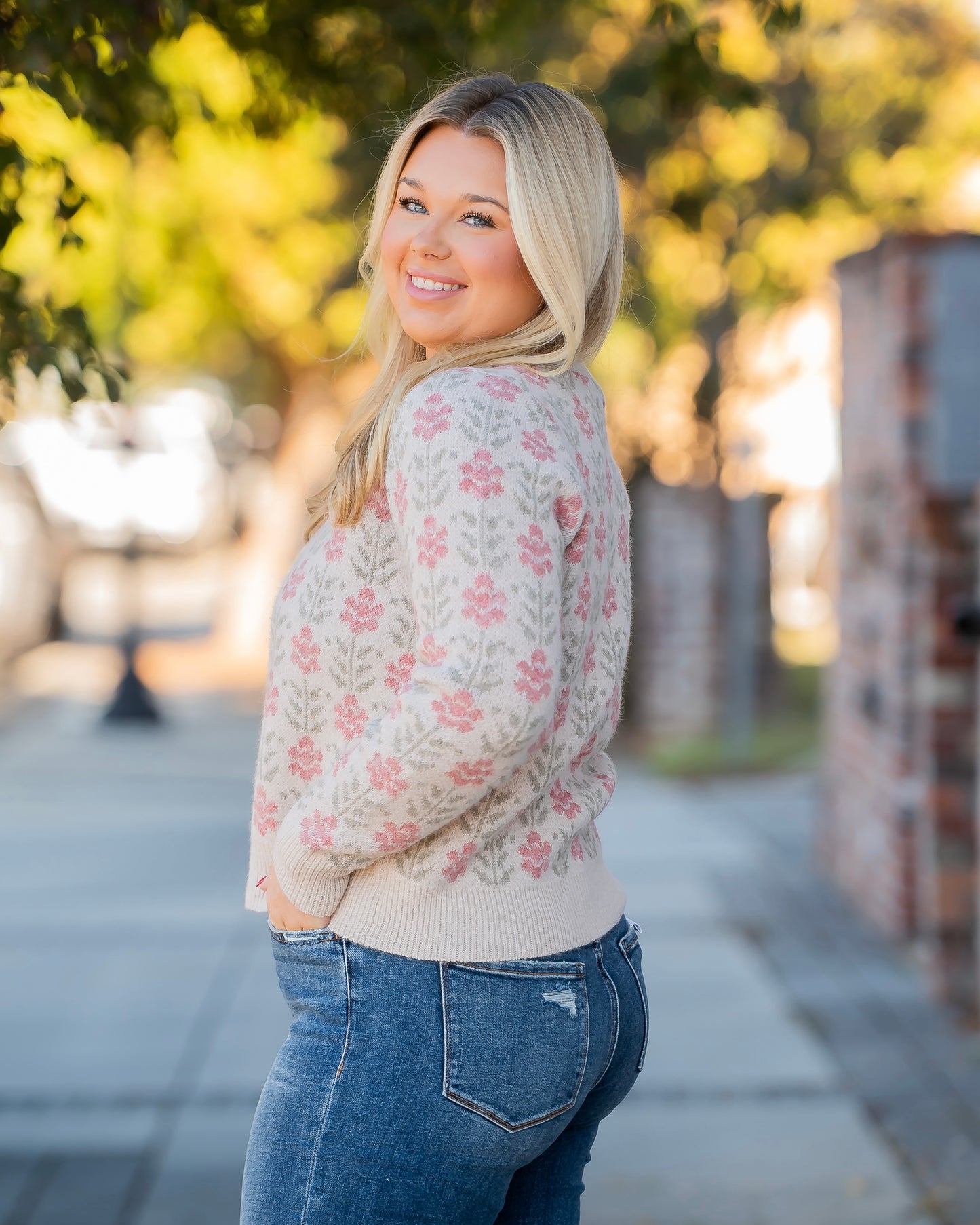 Windemere Floral Sweater