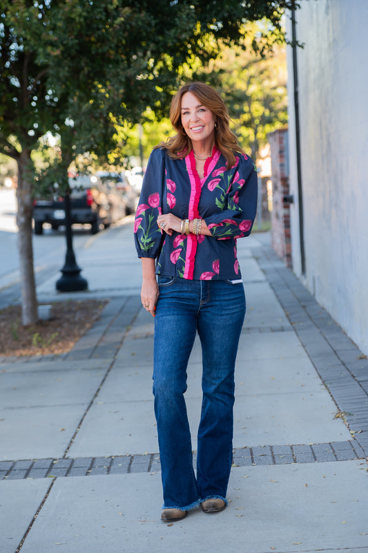 Stanley Floral Print Top