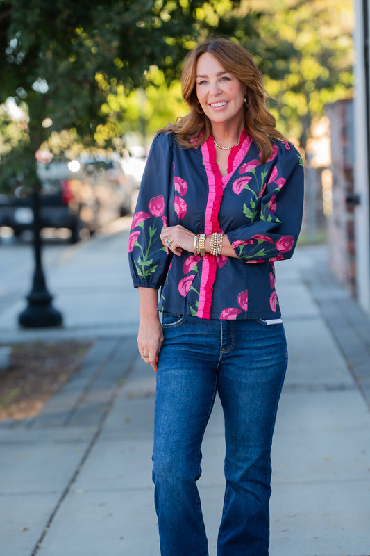 Stanley Floral Print Top