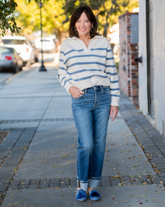 Reynolds Striped Sweater