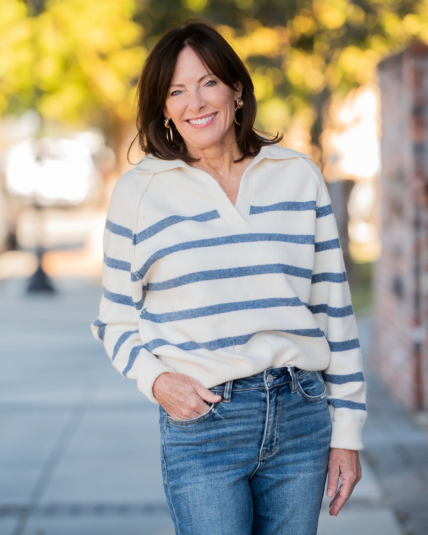 Reynolds Striped Sweater