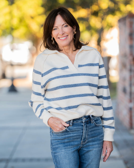 Reynolds Striped Sweater