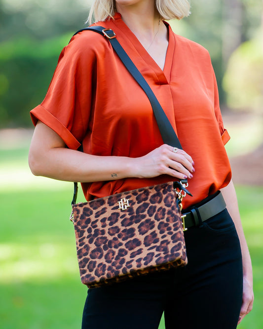 Ariana Crossbody - Spotted Saddle