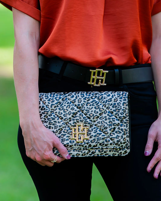 Bryn Crossbody Clutch Spotted LD