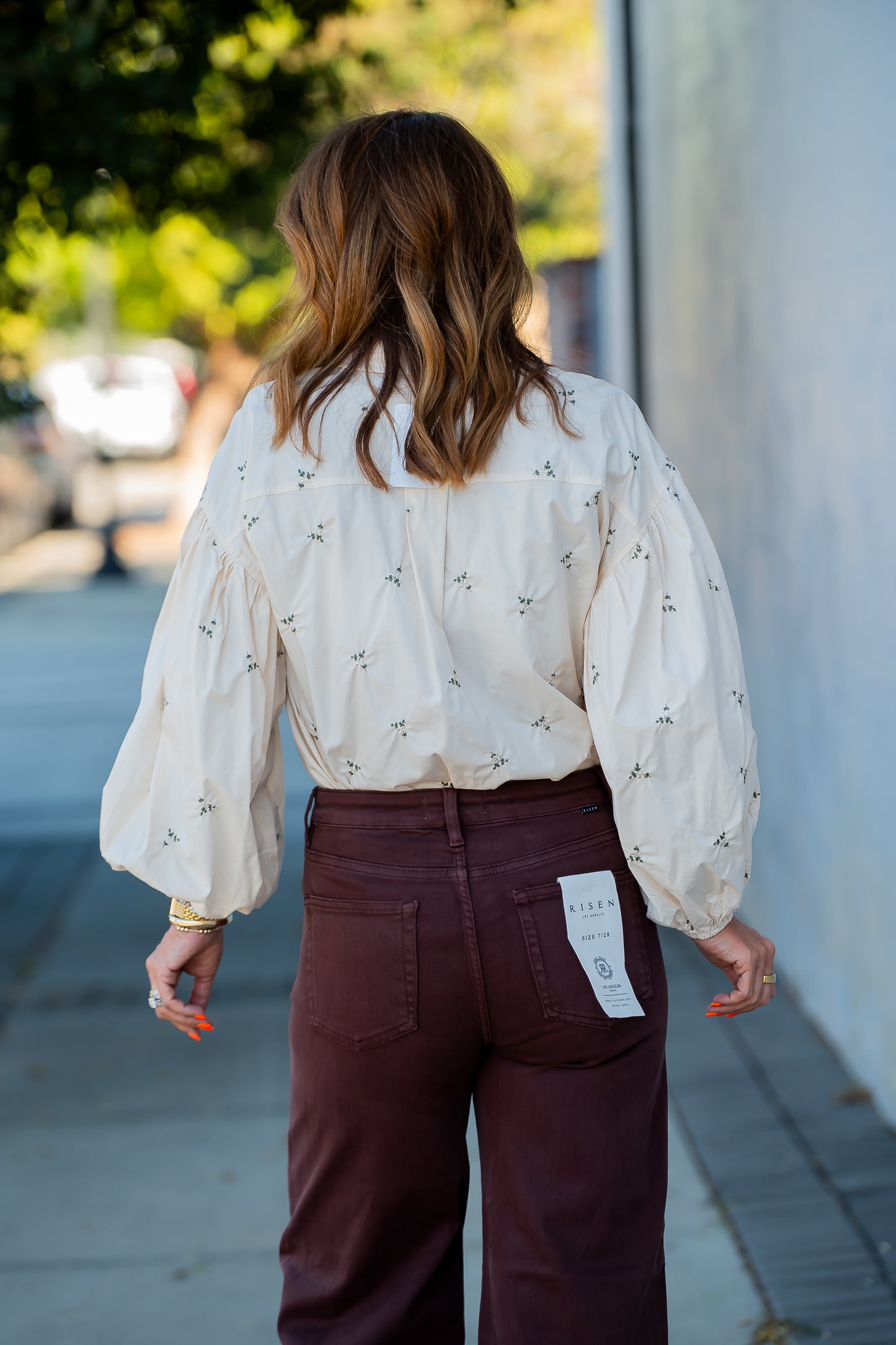 Gilpin Floral Embroidered Top