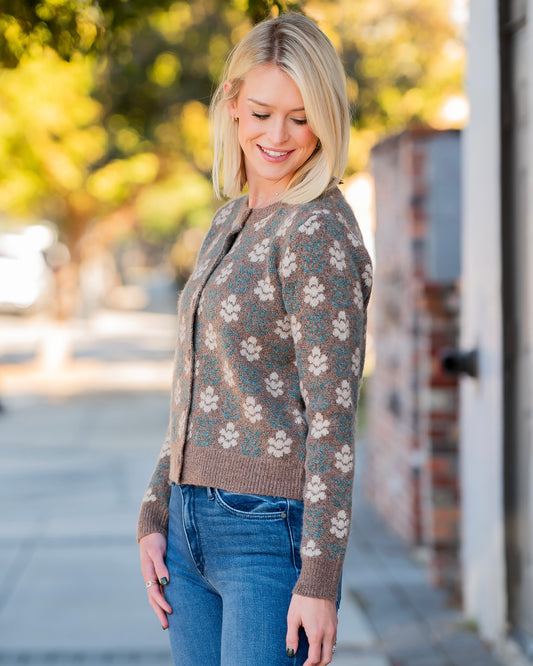 Brookings Floral Cardigan