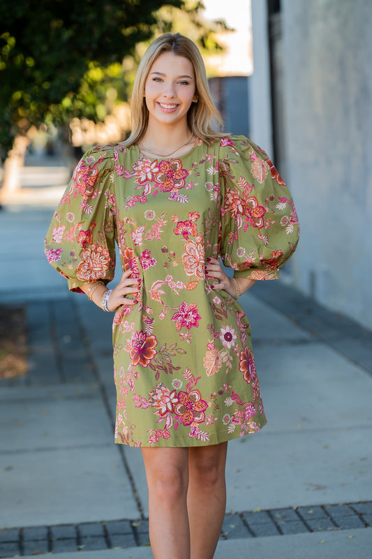 Holden Floral Print Dress