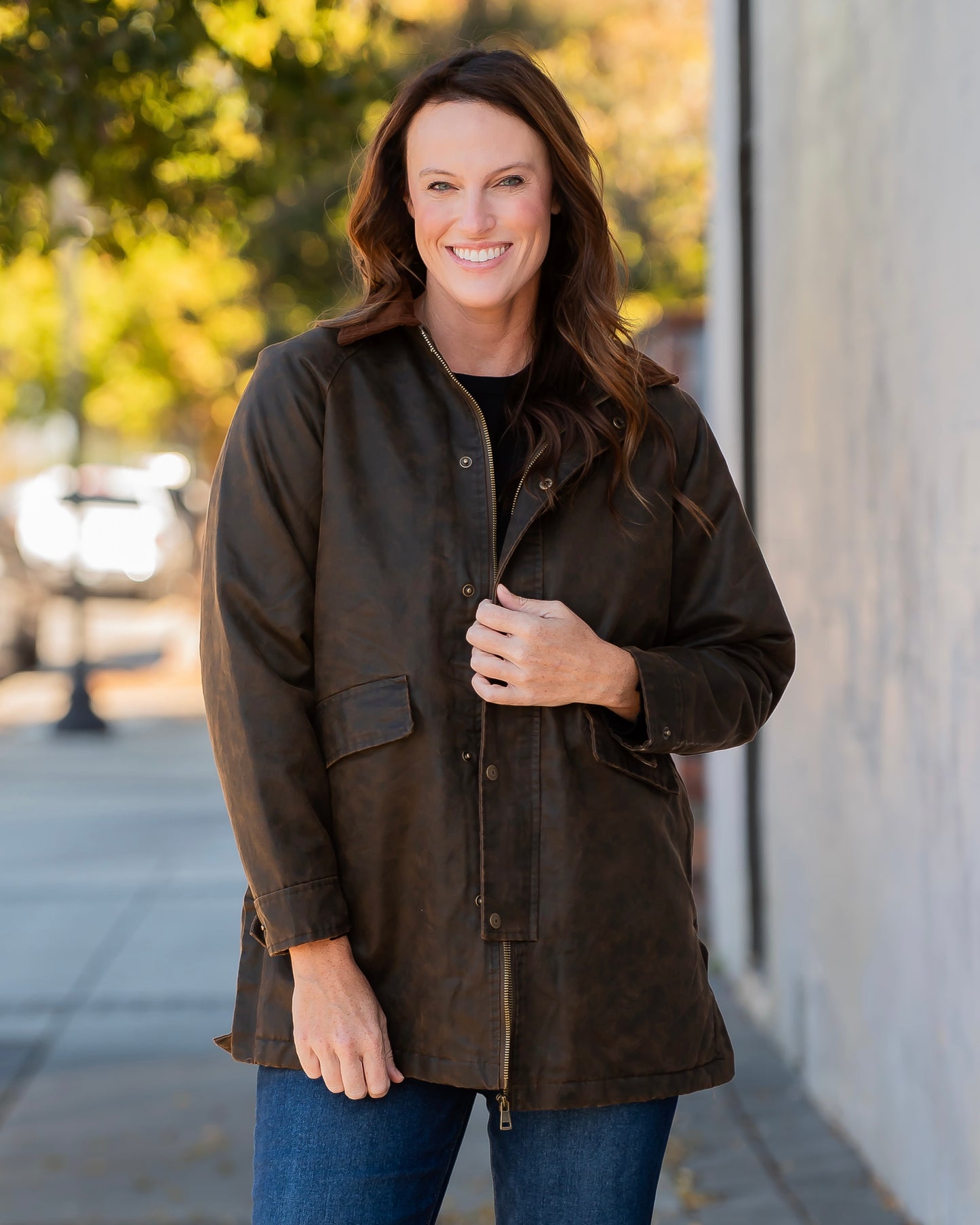 Bethany Waxed Utility Jacket