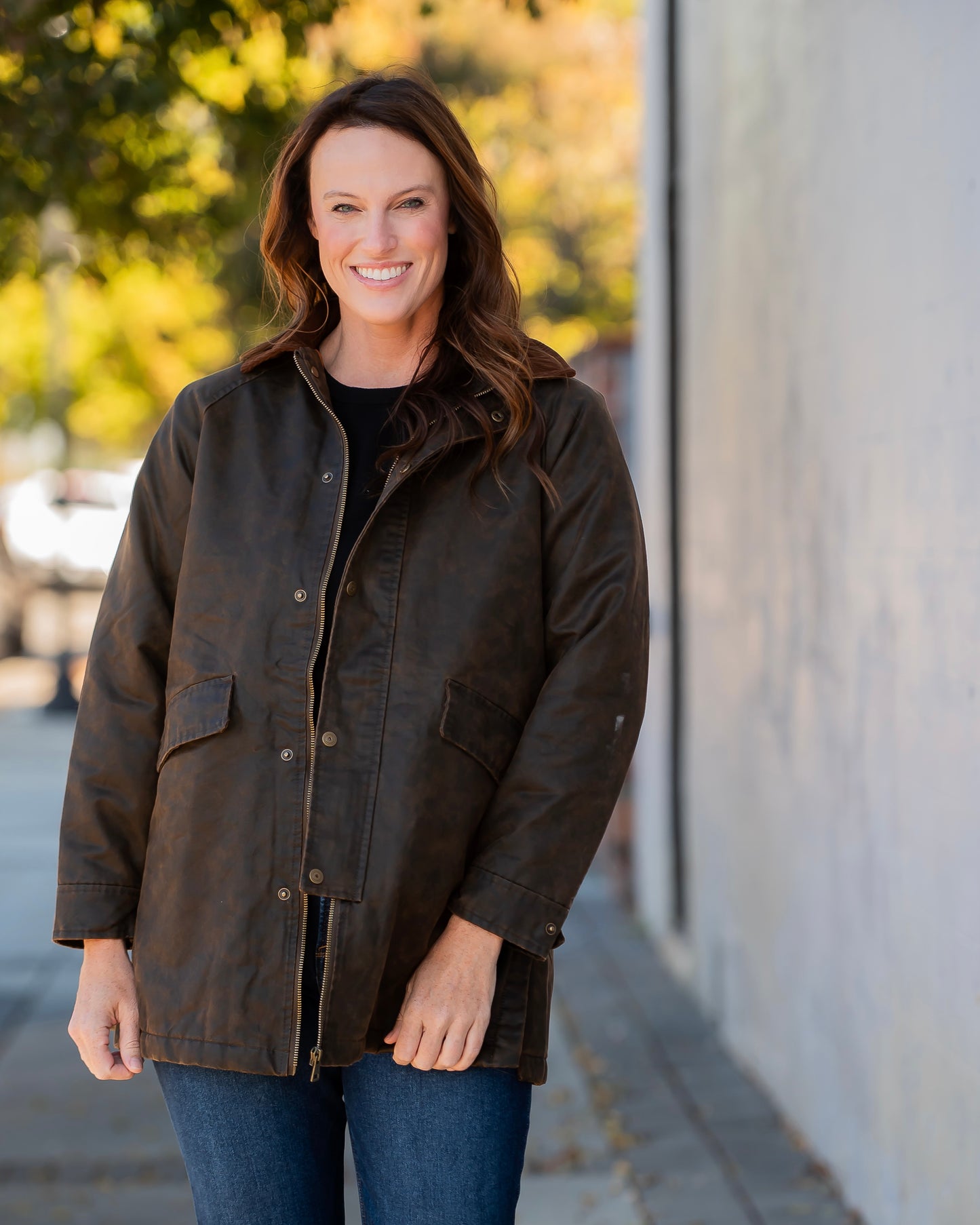 Bethany Waxed Utility Jacket