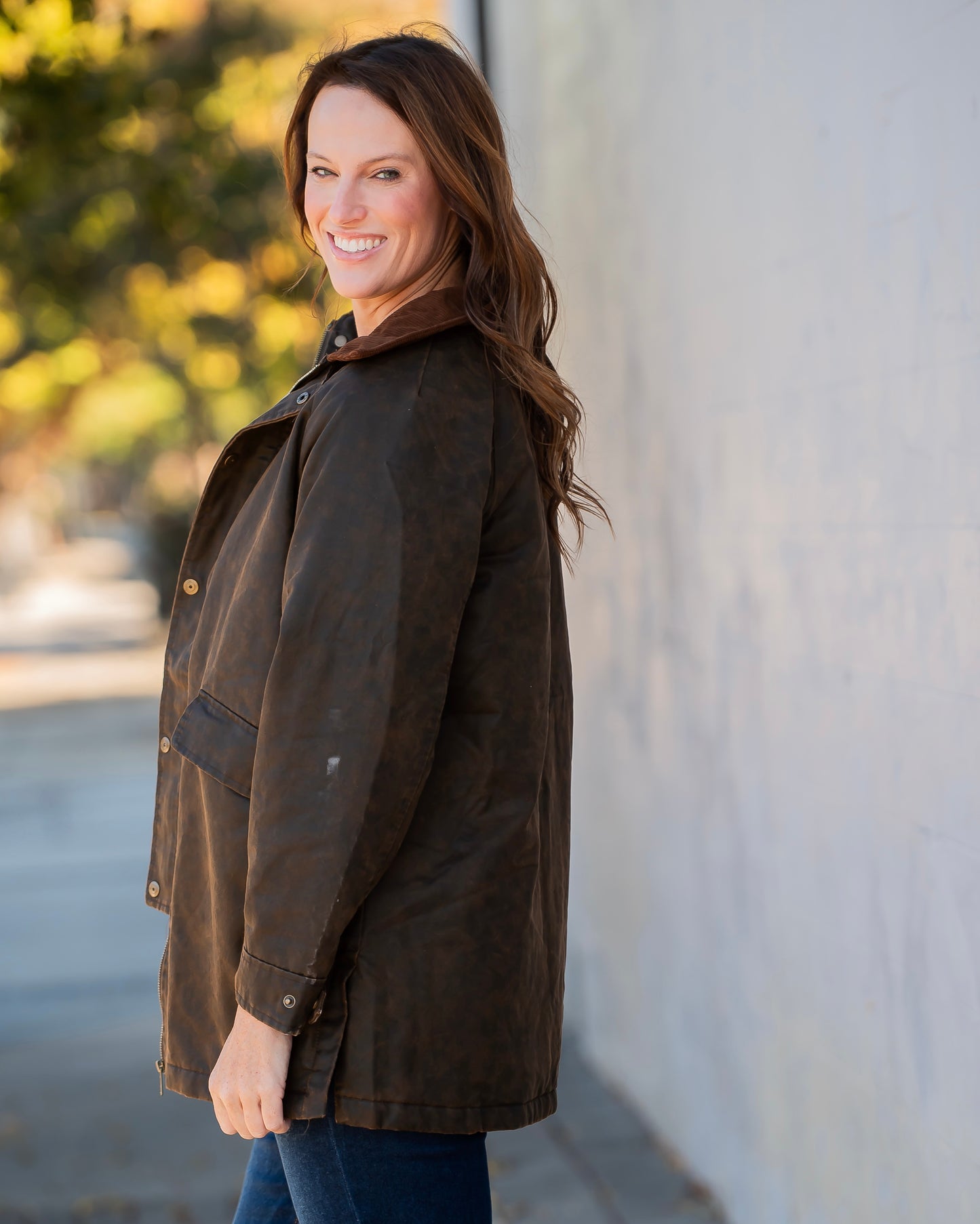 Bethany Waxed Utility Jacket