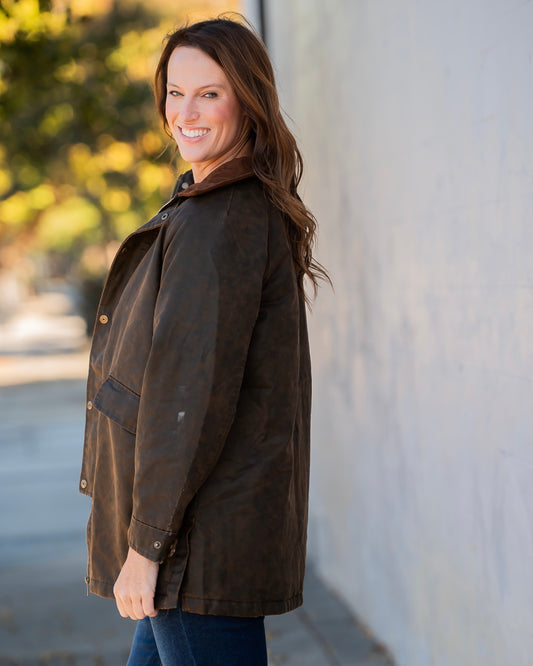 Bethany Waxed Utility Jacket