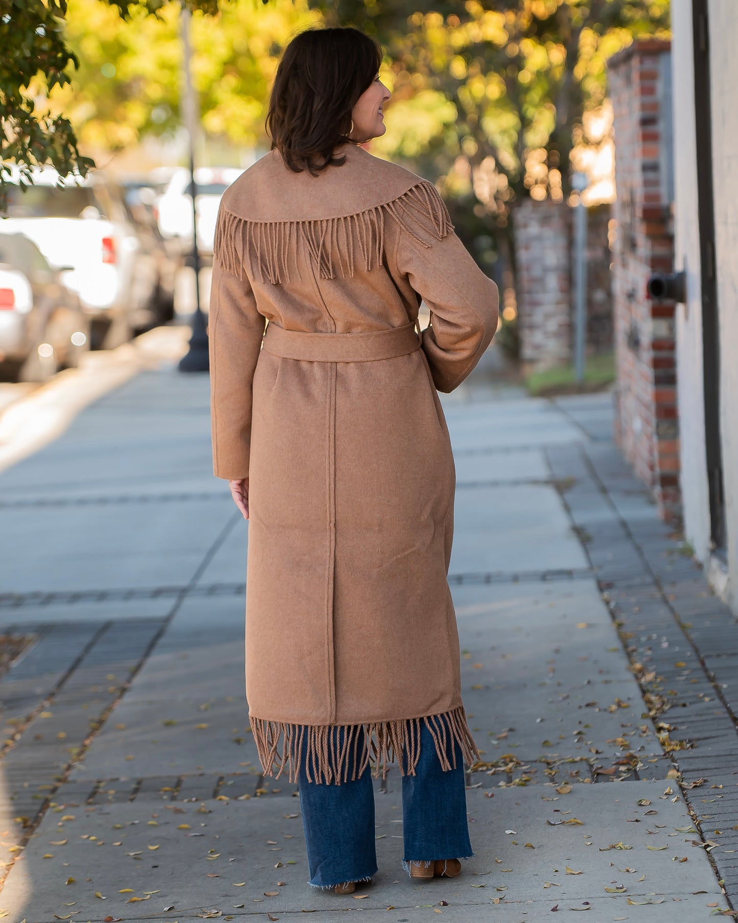 Bolton Fringe Coat