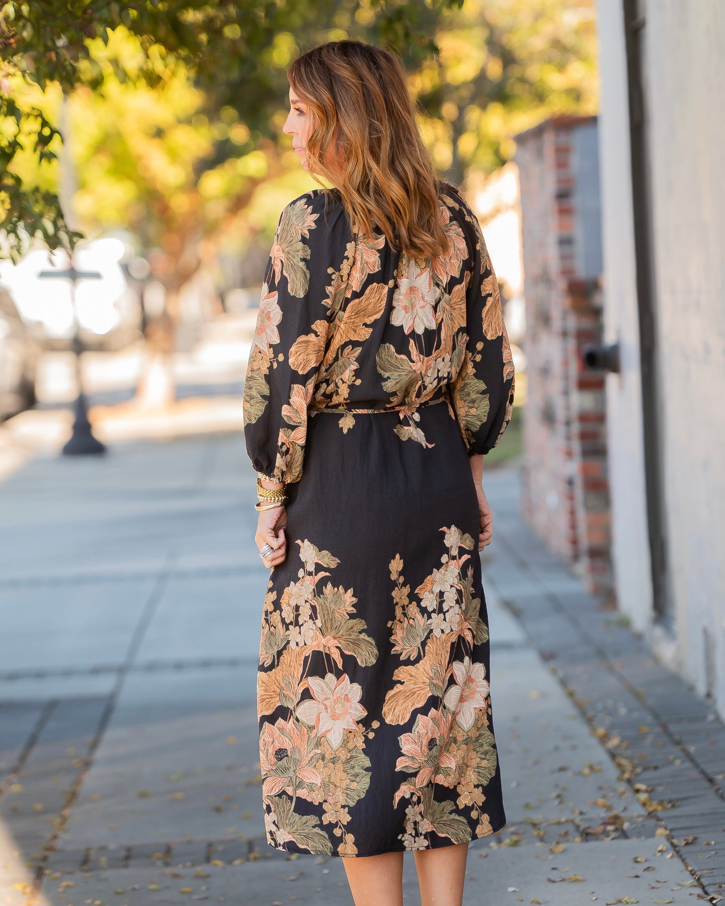 Garrison Floral Print Dress