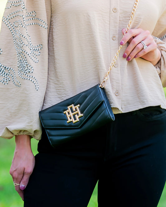 Carlington Clutch Crossbody Black VQ