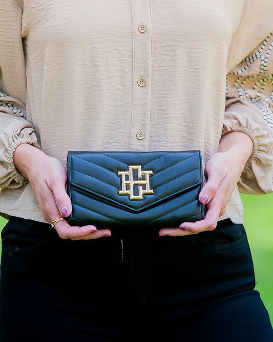 Carlington Clutch Crossbody Black VQ