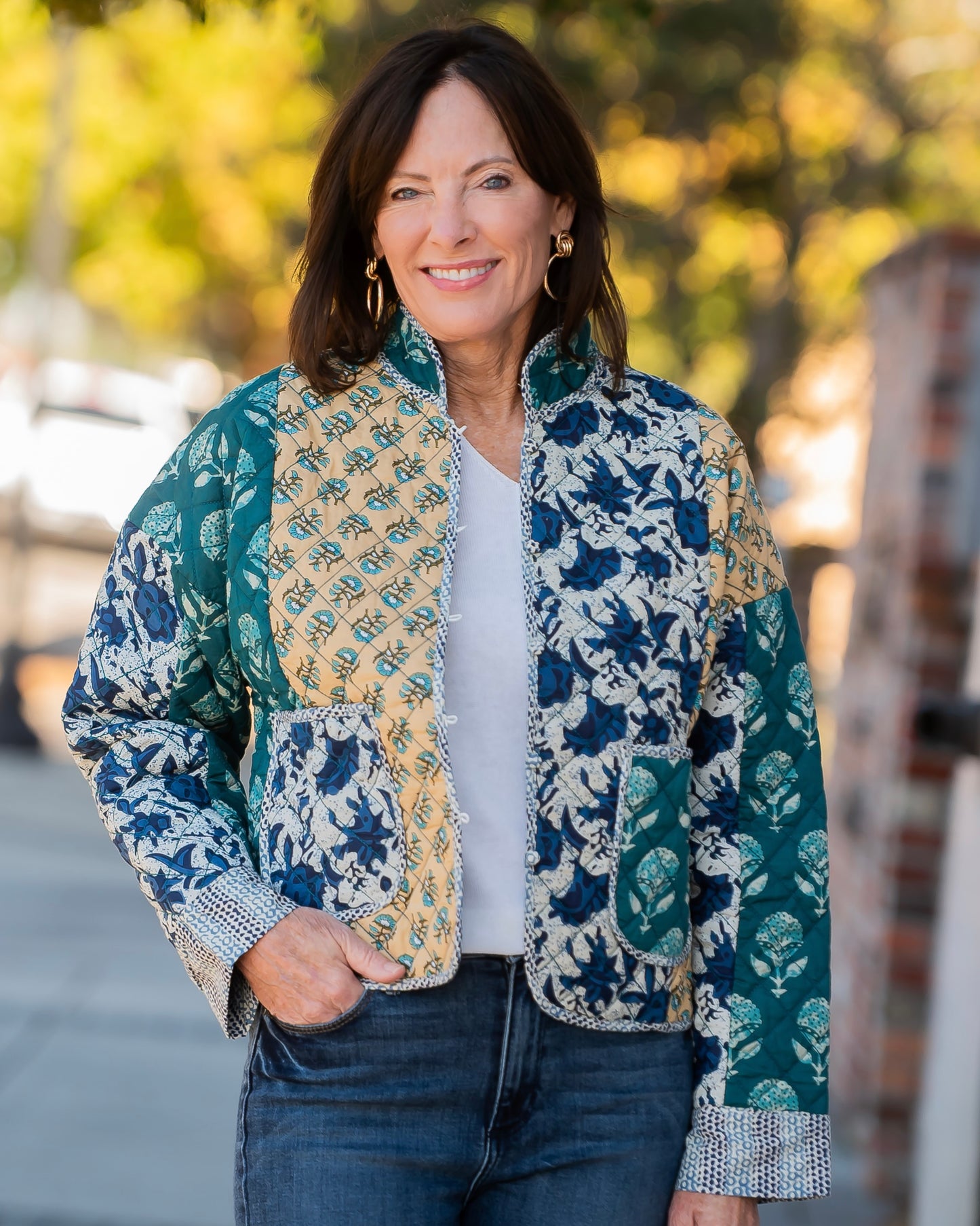 Bennett Patchwork Quilted Jacket