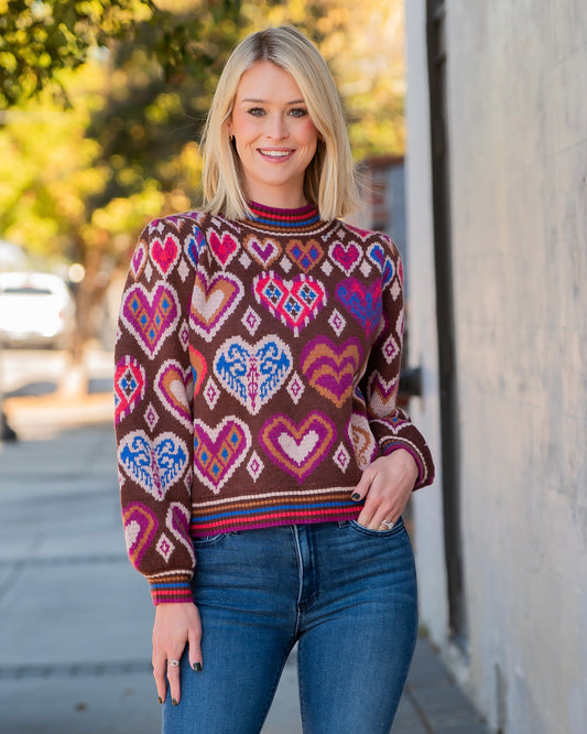Harrisburg Balloon Sleeve Sweater
