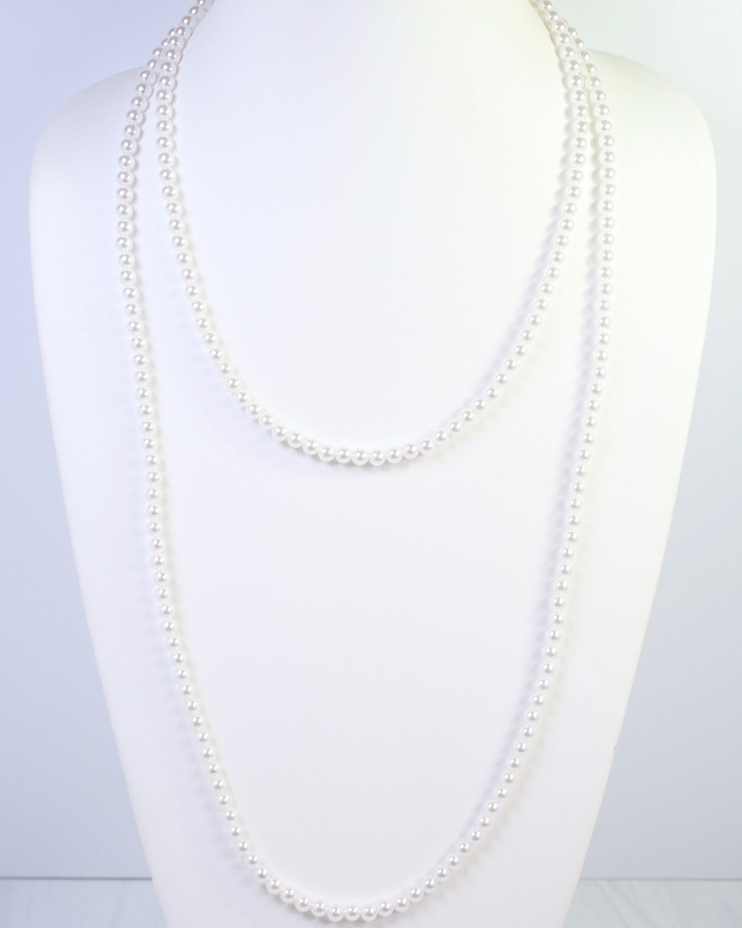 Hattiesburg Multi Strand Pearl Necklace Cream