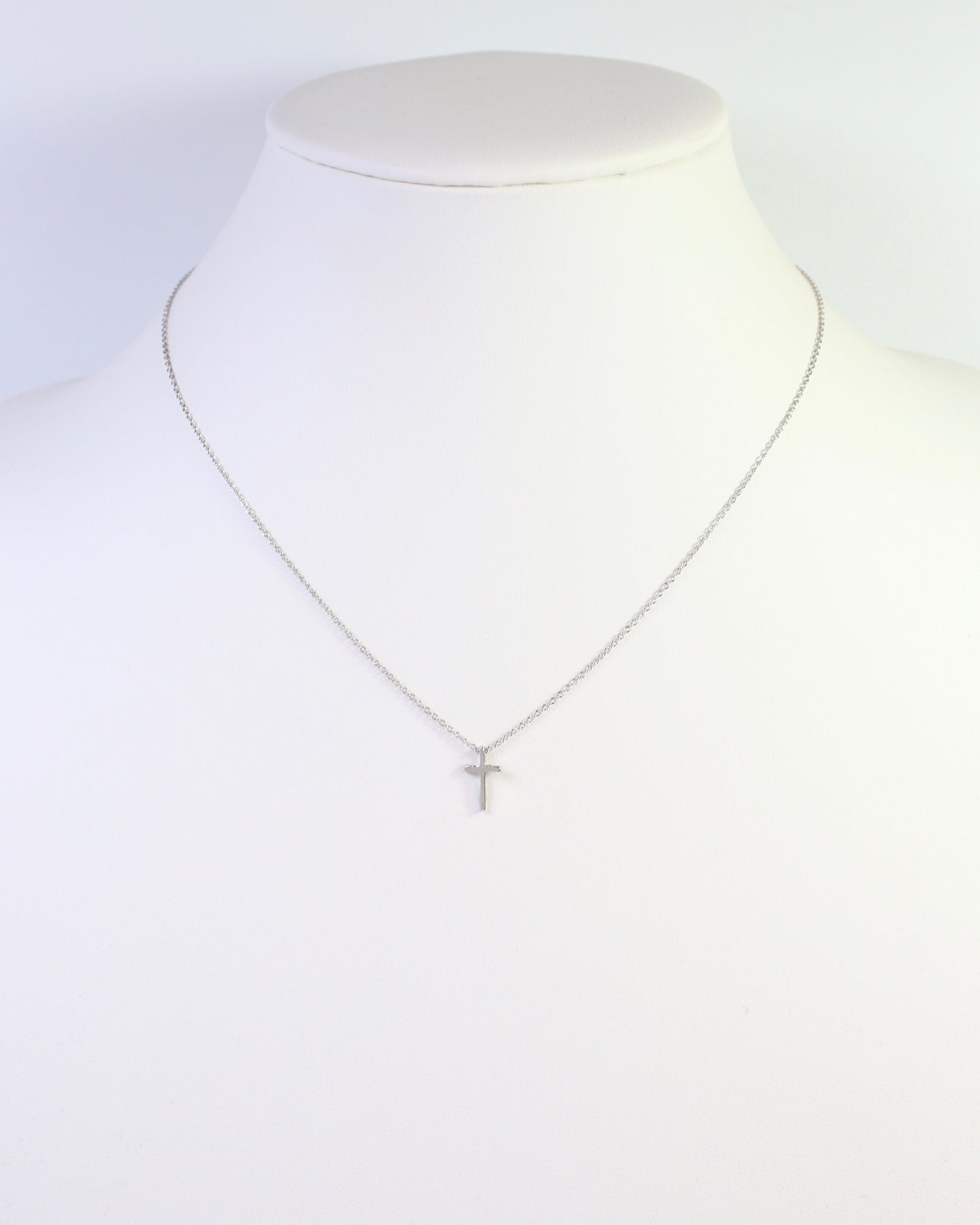 Babylon Cross Necklace WR Silver